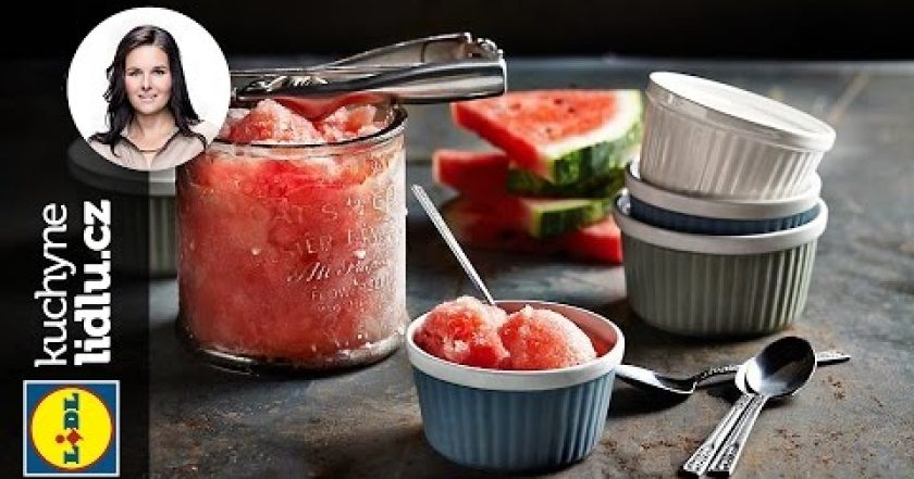 Melounový sorbet – Markéta Krajčovičová – RECEPTY KUCHYNE LIDLU