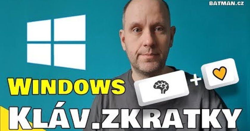 10x Klávesové zkratky pro WIndows – tipy a triky!