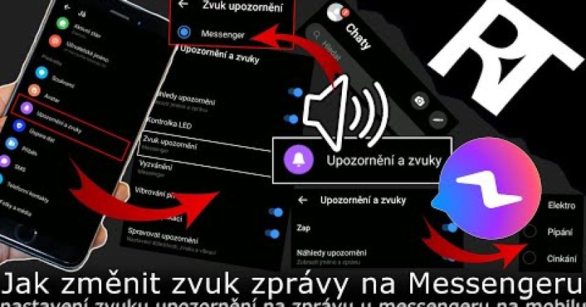 Jak změnit zvuk oznámení na Messengeru – Zvuk messenger (tutoriál)