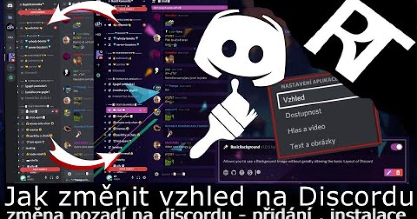 Jak změnit vzhled/pozadí Discordu – Better Discord (tutoriál cz-sk)