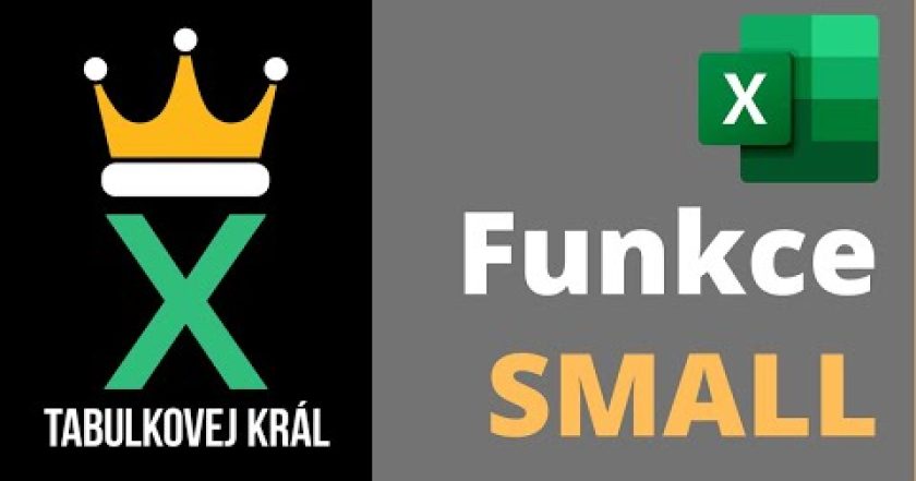 Najděte 3 nejrychlejší závodníky pomocí funkce SMALL | Excel 365 Tutorial