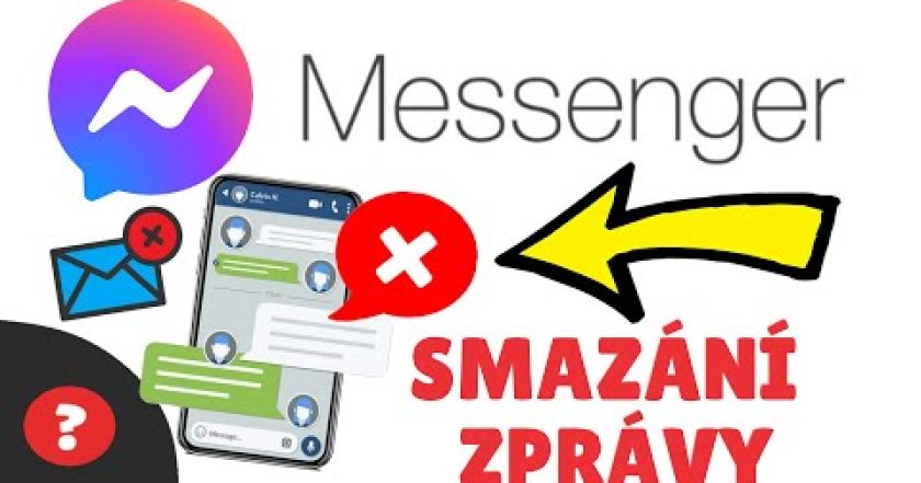 Jak SMAZAT ZPRÁVU v MESSENGERU | Návod | Telefon / Messenger