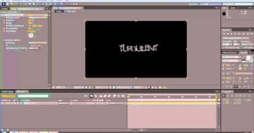 CZTUTORIÁL – After Effects 060 – Vlnící se text