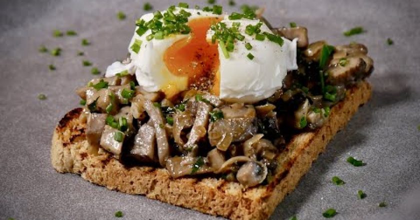 PORTOBELLO TOAST   Tip na báječnou snídani!