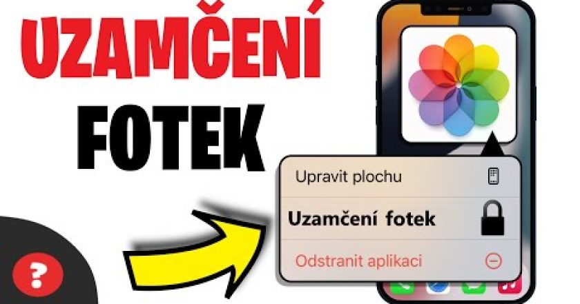 Jak UZAMKNOUT FOTKY v iPhonu | Návod | iPhone / Telefon