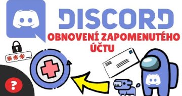 Jak OBNOVIT ZAPOMENUTÝ ÚČET NA DISCORD | Návod | Mobil / Discord