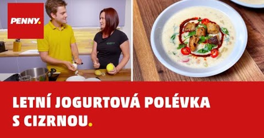 RECEPT – Jogurtová polévka s cizrnou