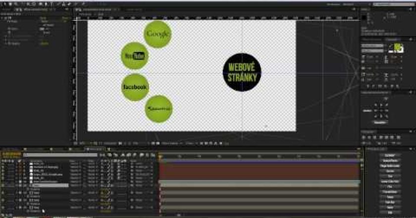 CZTUTORIÁL – After Effects 179 – Infografická animace část 2.