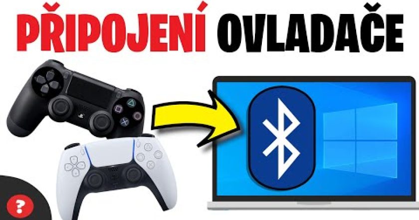 Jak PŘIPOJIT OVLADAČ do POČÍTAČE ve WINDOWS | Návod | WIN 10 / PC