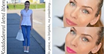 Každodenní letní líčení (do práce, na dovolenou, prázdniny) / Everyday summer makeup look