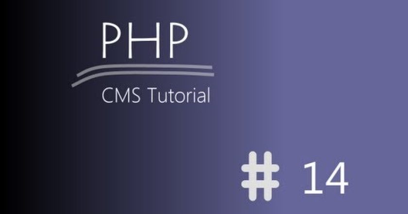 [Tutoriál] PHP CMS – Metody MySQL třídy #14