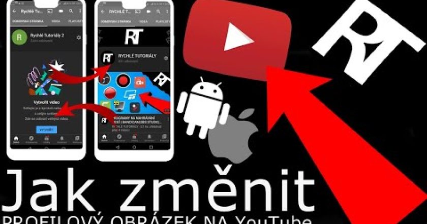 Jak si změnit profilový obrázek na YouTube na mobilu