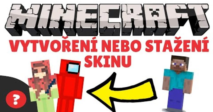 Jak NASTAVIT SKIN v MINECRAFTU (Jednoduché) | Návod | MINECRAFT / PC