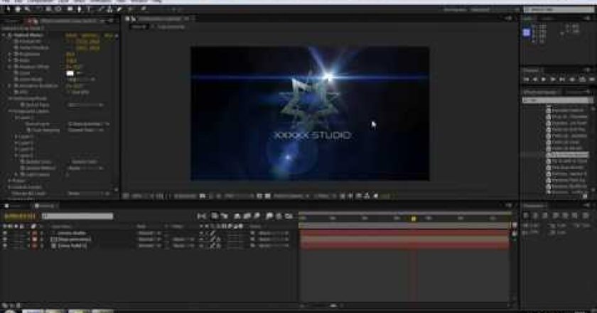 CZTUTORIÁL – After Effects 062 – Jednoduché logo