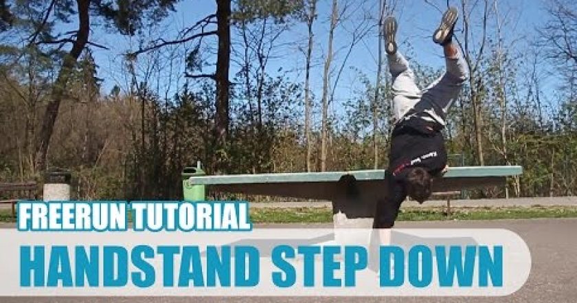 Handstand Step Down Tutorial CZ | Taras ‚Tary‘ Povoroznyk