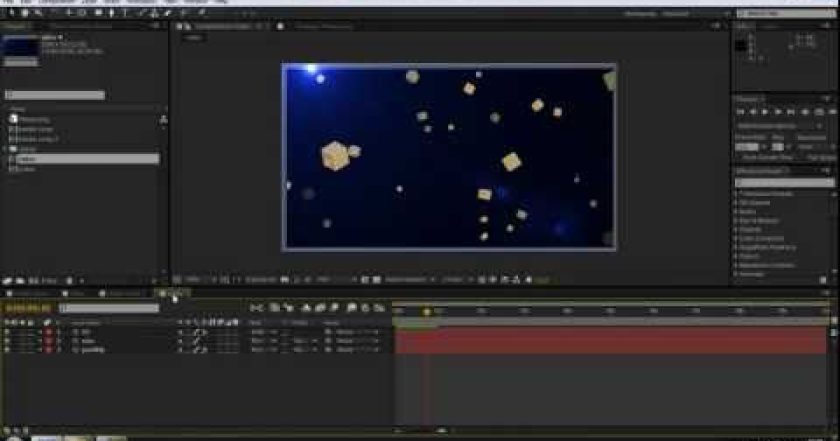 CZTUTORIÁL – After Effects 026 – 3D prostor 1