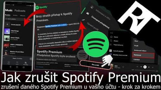 Jak zrušit Spotify Premium – zrušení předplatného Spotify (tutoriál)