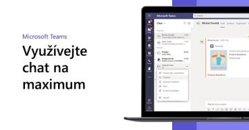 Microsoft Teams: 3 tipy pro chat