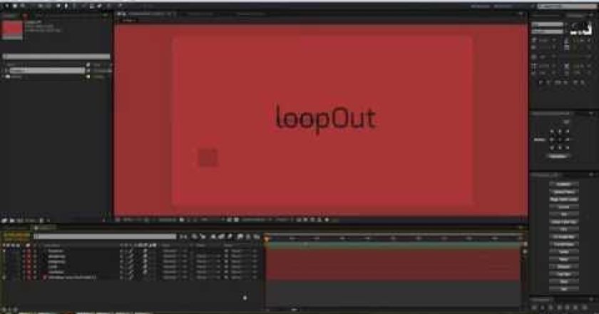 CZTUTORIÁL – After Effects 180 – loopOut příkaz