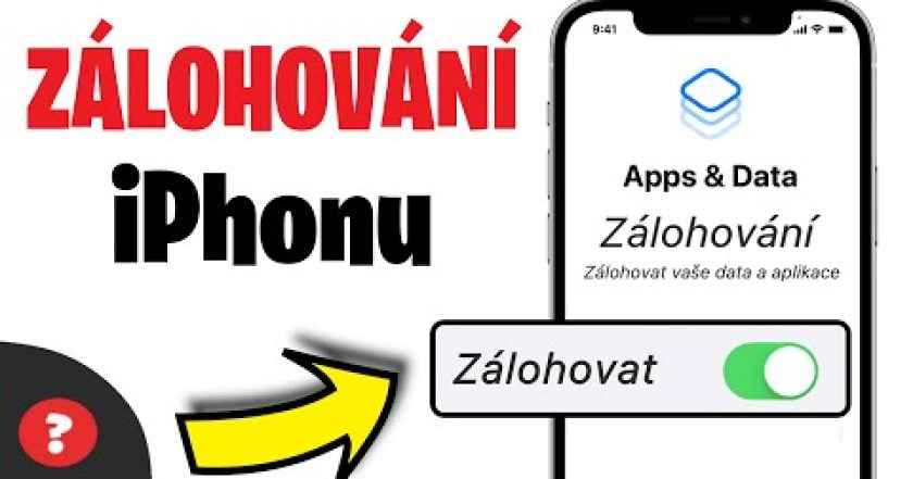 Jak ZÁLOHOVAT iPhone | Návod | iPhone / Telefon / Apple ID