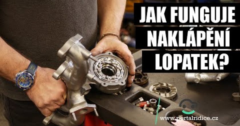 Jak funguje naklápění lopatek turba?