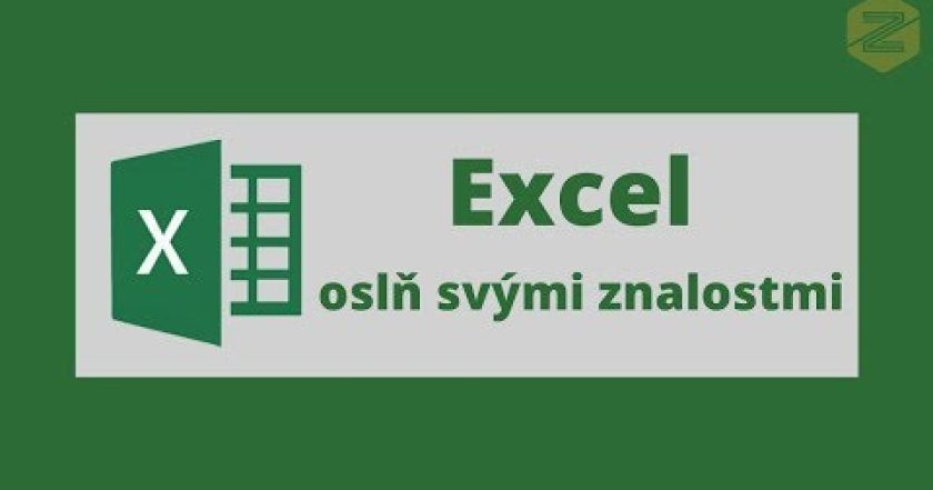 30. Excel od začátečníka po mistra – Obrázky a tvary: Vložení tvarů a jak s nimi pracovat