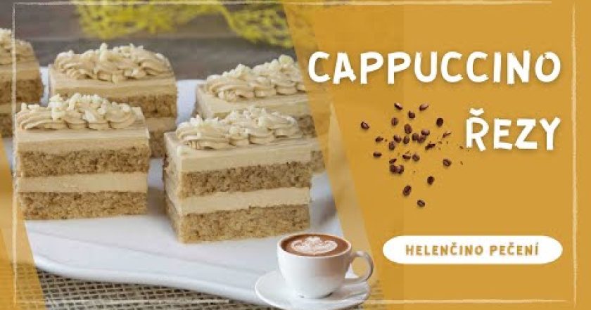 Cappuccino řezy / Helenčino pečení