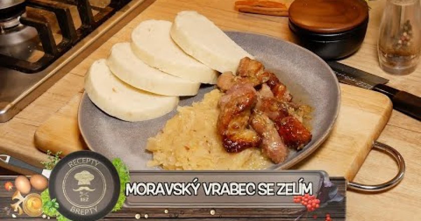 Moravský vrabec se zelím a knedlíkem! Nejlepší recept ❤️