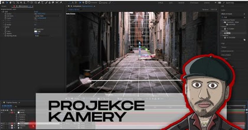 ADOBE AFTER EFFECTS | Projekce kamery (z 2D fotky do 3D)