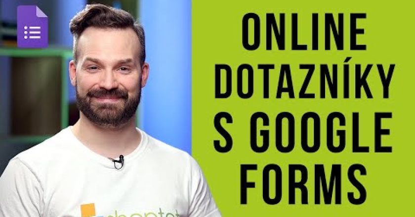 ONLINE DOTAZNÍKY S GOOGLE FORMS – Shoptet.TV (104. díl)