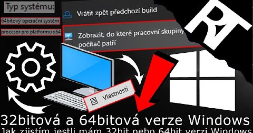 Jak rozpoznat počítač 32 nebo 64 bitů – 32bitová a 64bitová verze Windows