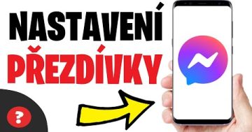 Jak NASTAVIT PŘEZDÍVKU v KONVERZACI | Návod | Telefon / Messenger