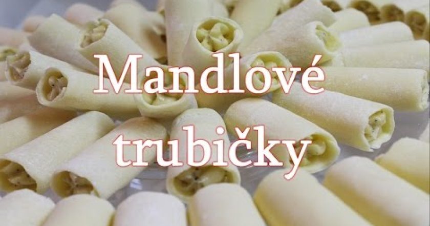 Mandlové trubičky / Helenčino pečení