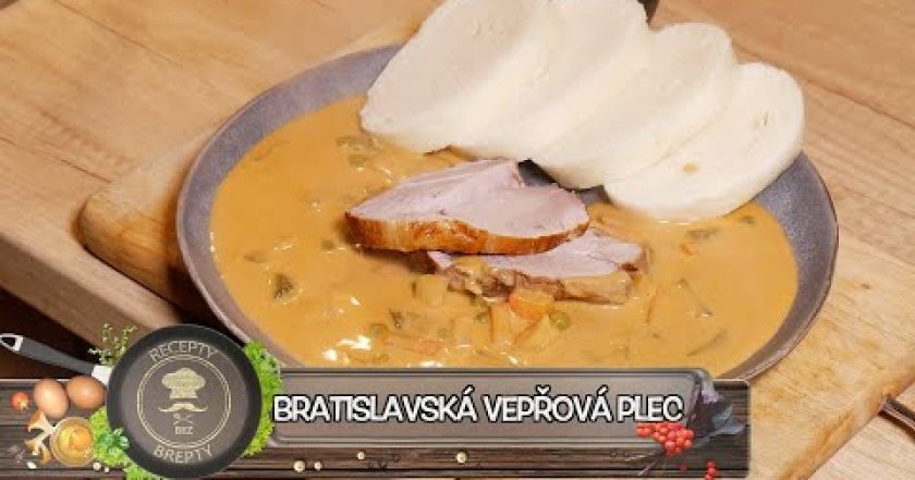 BRATISLAVSKÁ VEPŘOVÁ PLEC PODLE STARÉ NORMY ČSN! NEJLEPŠÍ RECEPT U NÁS! RETRO KTERÉ CHUTNÁ I DNES!