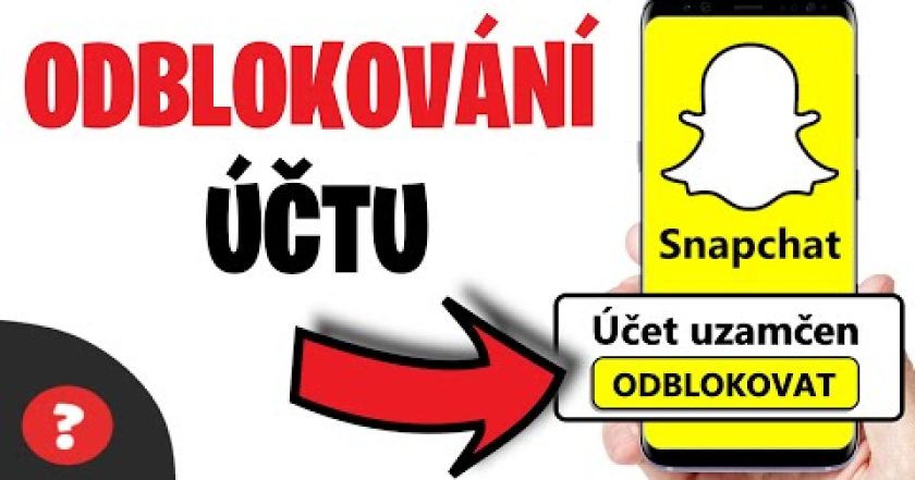 Jak ODBLOKOVAT ZABLOKOVANÝ ÚČET na SNAPCHATU | Návod | Snapchat / Telefon