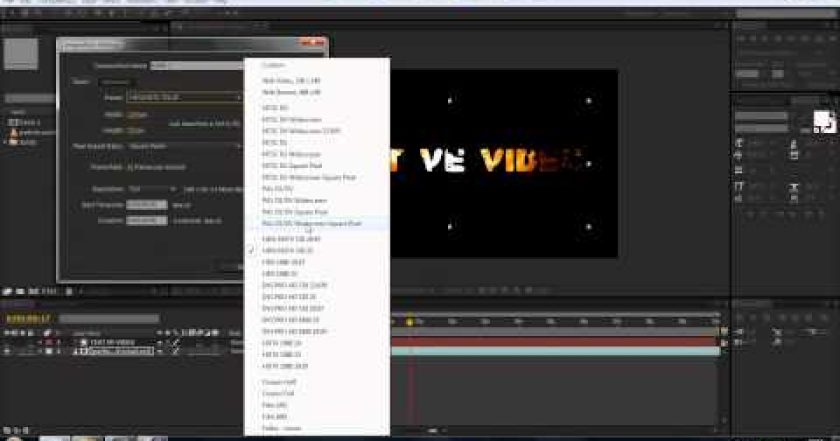 CZTUTORIÁL – After Effects 011 – Video v textu