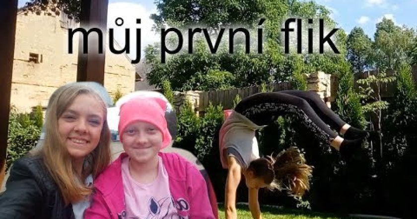 Návod na přemet do předu a dozadu, návštěva Zuzky v motole, můj první flik na zemi….