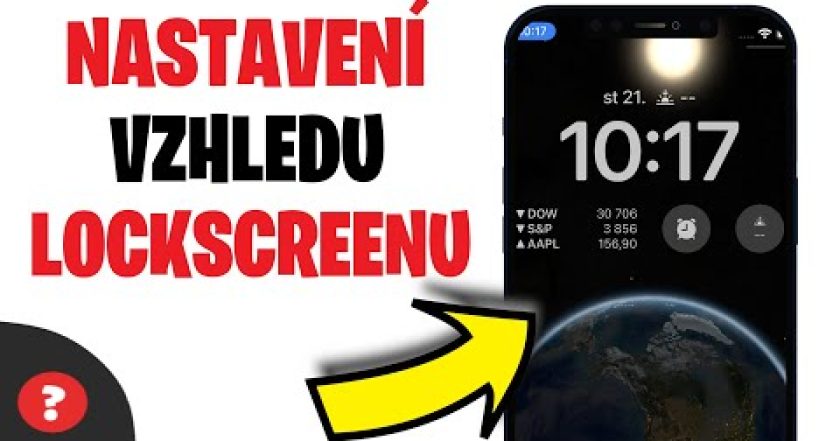 Jak upravit UZAMČENOU OBRAZOVKU iPhonu | Návod | iPhone / Telefon / Apple ID