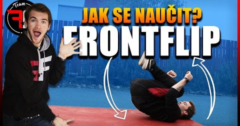 Jak se naučit FRONTFLIP – Tutoriál