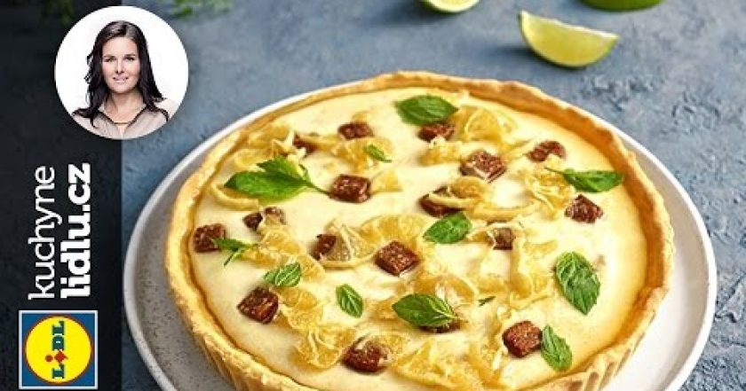 Sladký quiche s kozím sýrem – Markéta Krajčovičová – RECEPTY KUCHYNE LIDLU