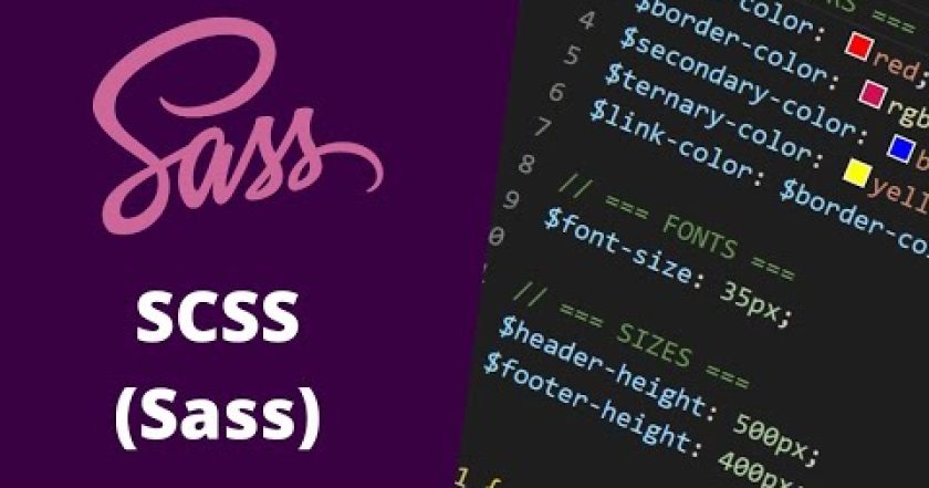 6. SCSS a Sass – Proměnné v SCSS: vytváříme další proměnné