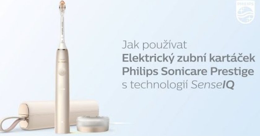 Jak používat elektrický zubní kartáček | Sonicare Prestige