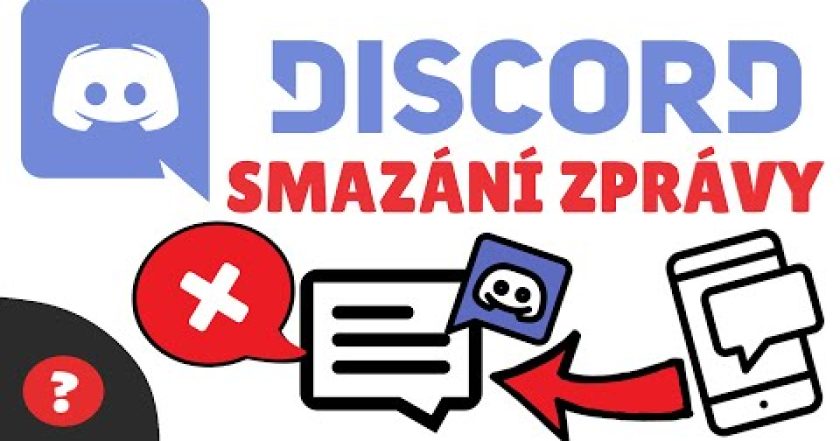 Jak SMAZAT ODESLANOU ZPRÁVU v DISCORDU | Návod | Mobil / Discord