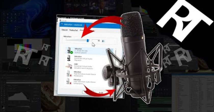 Windows 11 – Jak zesílit mikrofon – zesílení mikrofonu (návod)