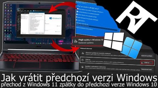 Jak se vrátit z Windows 11 na Windows 10 – Windows 11 návrat zpět k Windows 10 (tutoriál)