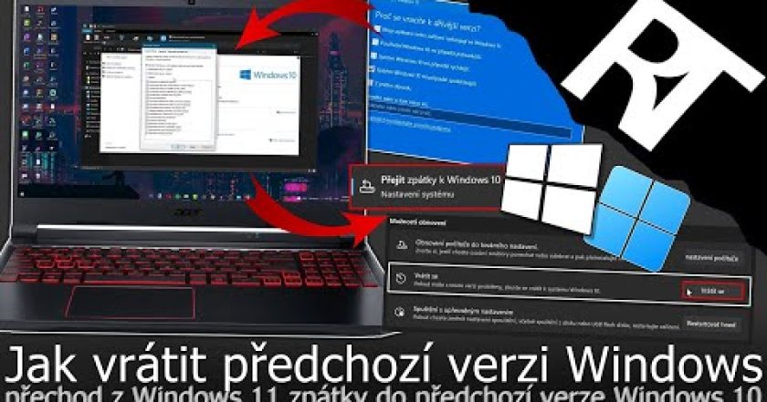 Jak se vrátit z Windows 11 na Windows 10 – Windows 11 návrat zpět k Windows 10 (tutoriál)