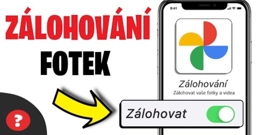 Jak ZÁLOHOVAT FOTKY na TELEFONU | Návod | Záloha fotek a videí / Telefon