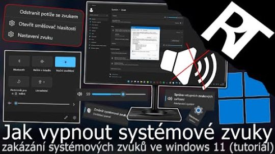 Windows 11 – Jak vypnout systémové zvuky ve Windows – Vypnutí zvuku ve Windows 11 (návod)