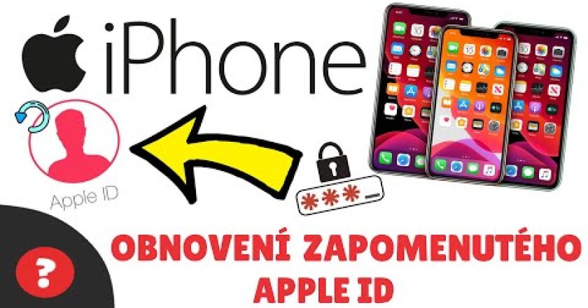 Jak OBNOVIT ZAPOMENUTÉ Apple ID | Návod | iPhone / Apple