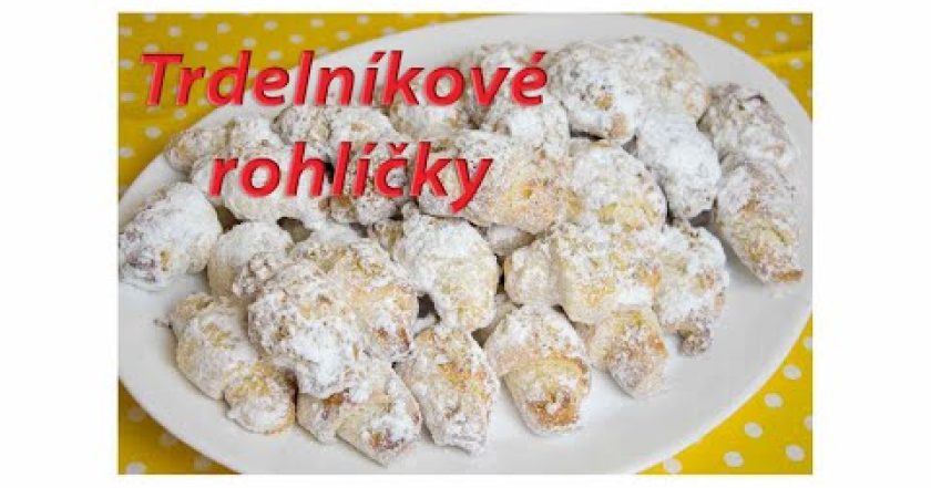 Trdelníkové rohlíčky / Helenčino pečení